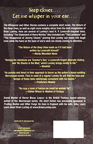 Whisperer and Other Voices: Short Stories and a