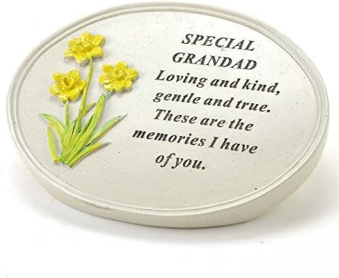 Angraves Special Grandad Flower Graveside Memorial Grave Plaque Ornament Decoration