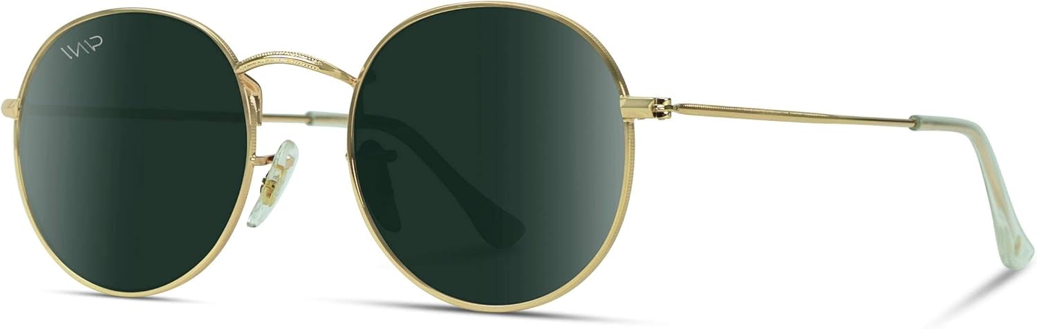 WearMe Pro - Reflective Lens Round Trendy Sunglasses - Image 3