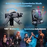 GizmoVine Bluetooth FM Transmitter, Cigarette Lighter PD 30W Car Fast Charger, Blootooth 5.3 Radio Adapter with BASS and TRE, Support Hands Free/USB Music Player - Image 4