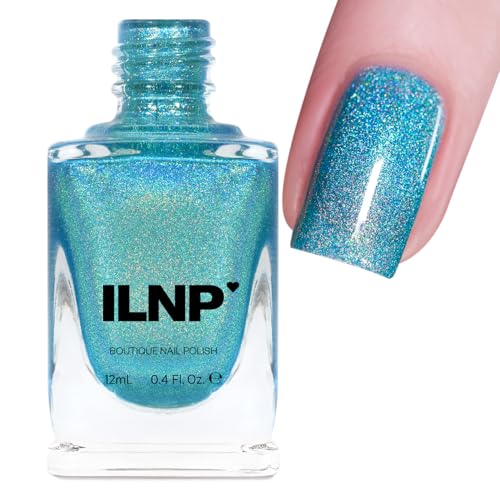 Image of ILNP Sail Away - Vivid Turquoise Ultra Holographic Nail Polish
