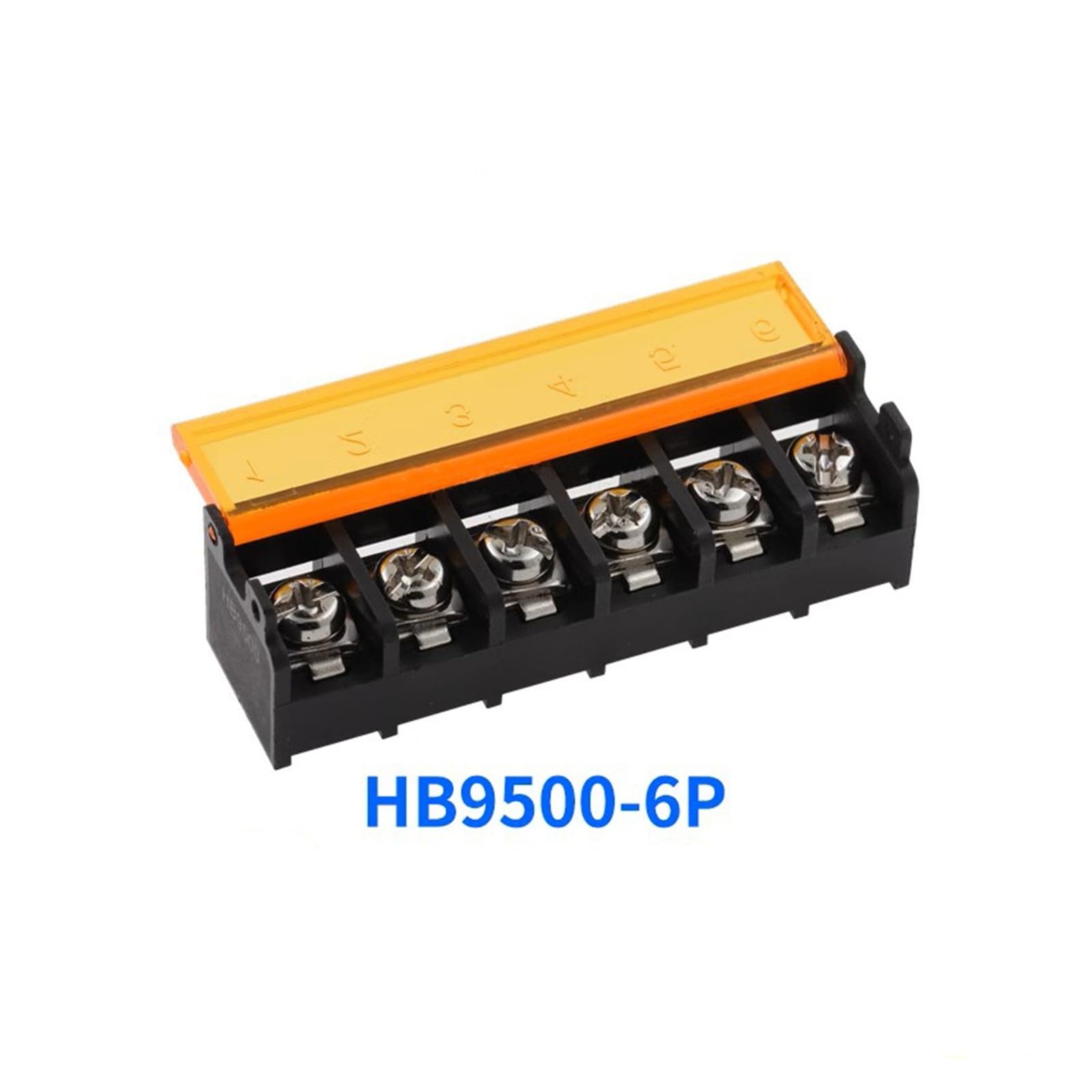 5PcsHB9500 2P 3P 4P 5P 6P 7P 8P 9P 10P PCB Schraubklemme Anschluss HB-9500 300 V 30 A Barriereabdeckung Terminal 9,5 mm Teilung