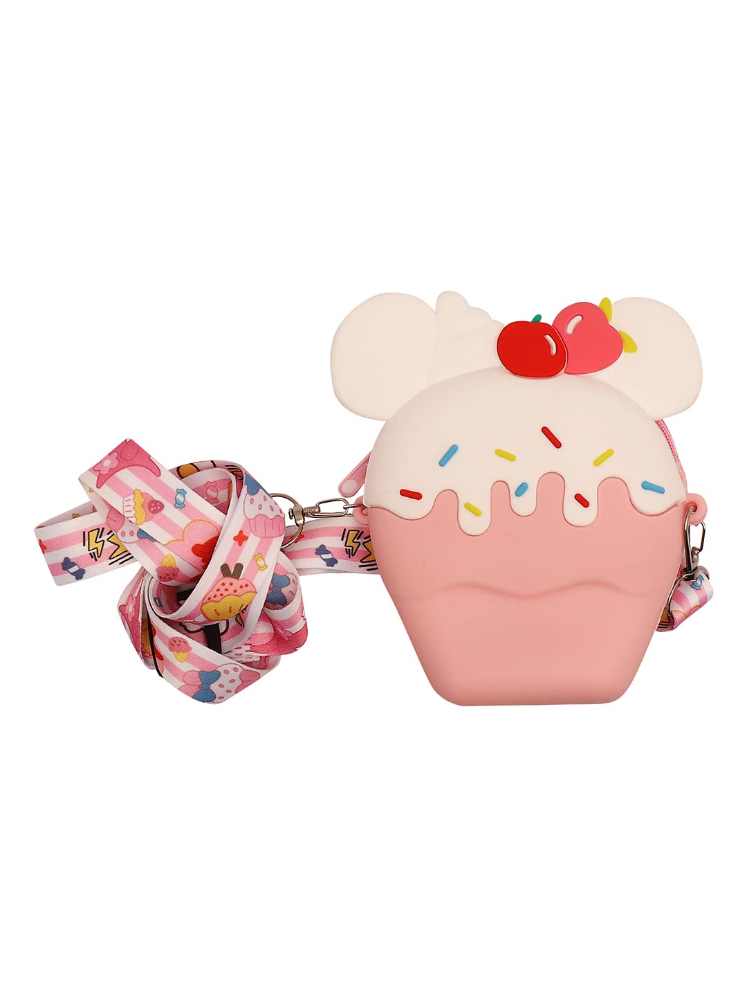 Passion Petals Apple Kids Girls Sling Bag Cute Silicone Girls Sling Bag Girls Coin Pouch For Age 2-8 Years (B0BWK4FVTS) Amazon Price History, Amazon Price Tracker
