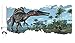 Produktbild Glamour Girlz Jungen Mädchen Schlafzimmer Dekoration Wandtattoo Aufkleber Dinosaurier 90 cm: Spinosaurus