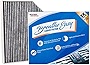 Spearhead Odor Defense Breathe Easy Cabin Filter, Fits Like OEM, Up to 25% Longer Lasting w/Activated Carbon (BE-179)