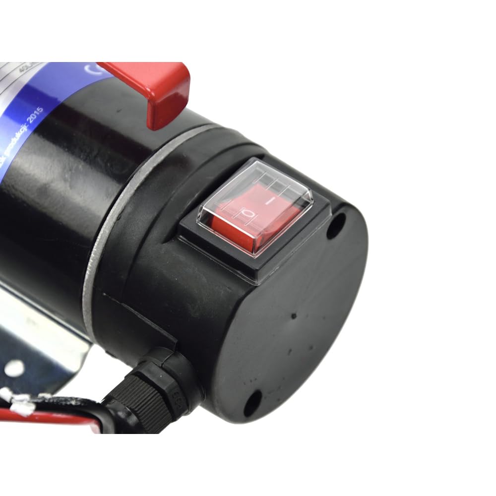 POMPA GASOLIO 12V TRAVASO DIESEL/LIQUIDI 40l/min PORTATILE G01022 GEKO