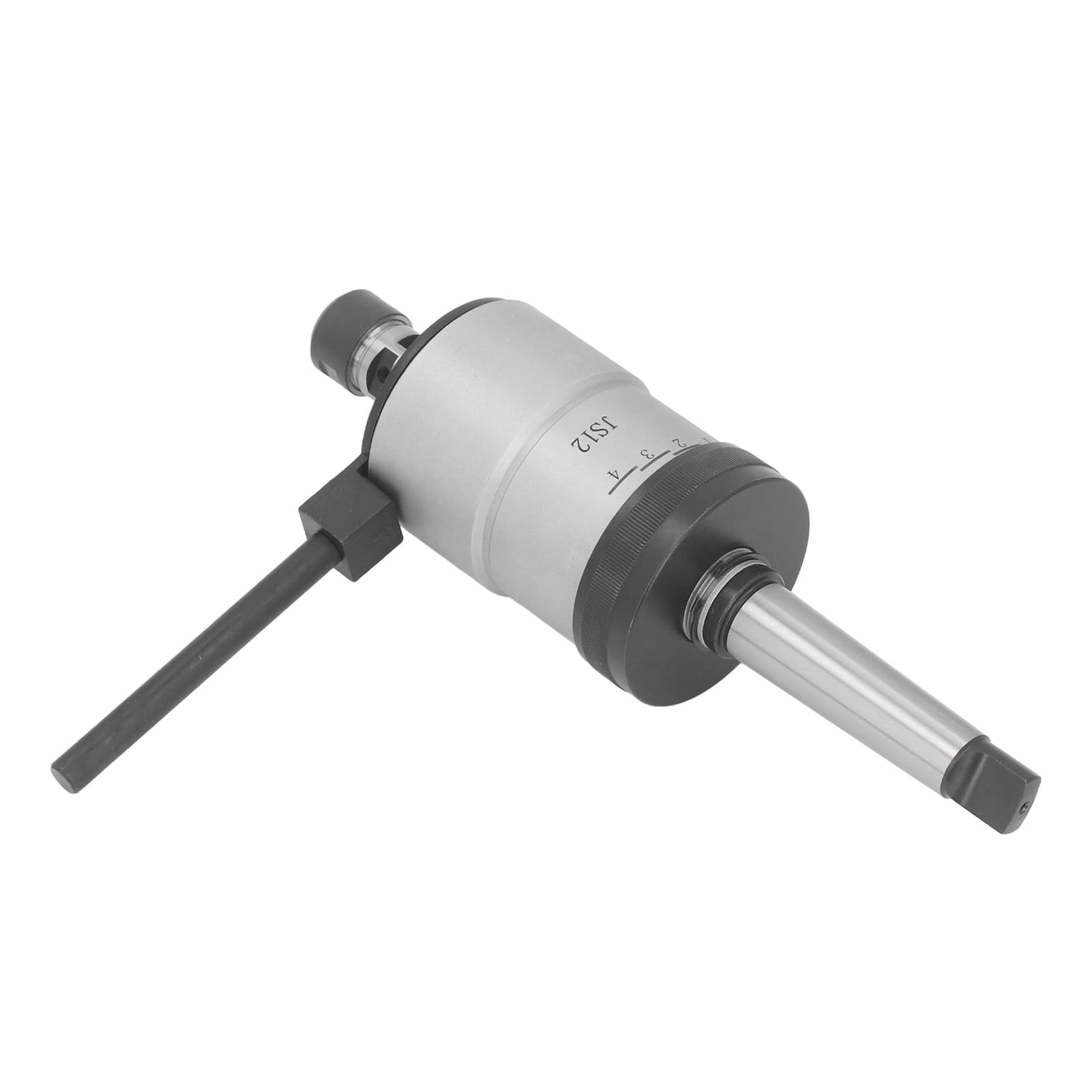SUNGOOYUE Juego de Mandril de Roscar de Acero Reversible de Alta Velocidad, Cabezal de Roscar Reversible Automático Duradero para Prensa de Herramientas Manuales con Vástagos de 2MT y 3MT para