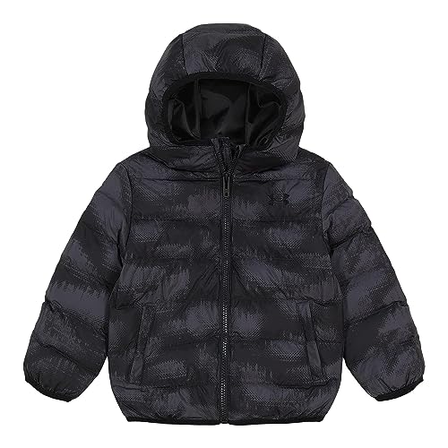 Image of Under Armour Boys Pronto Hooded Puffer Jacket, Lightweight & Water Repellent