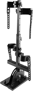 UTV Gun Rack UTV Gun Holder Stand Up Gun Mount Compatible with Polaris Ranger RZR General Defender Pioneer Teryx Mule UTV Golf Cart - MGWILL