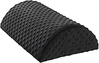 KIICN Descanso de pé para escritório sob a mesa do trabalho, descanso de pé para computador de espuma de memória para cadeira de escritório, almofada ergonômica para apoio de pés sob a mesa para alívio de pressão de apoio de pés sob a mesa