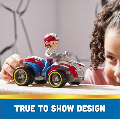Image of Paw Patrol , Ryder Rescue Quad 2024, Ryder Vehicle and Figure, Kids Games, 3+ Years, Multicolor