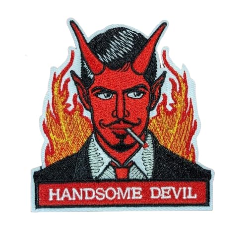 Amazon.com: Handsome Devil Patch | Satan Lucifer Devilish Dandy
