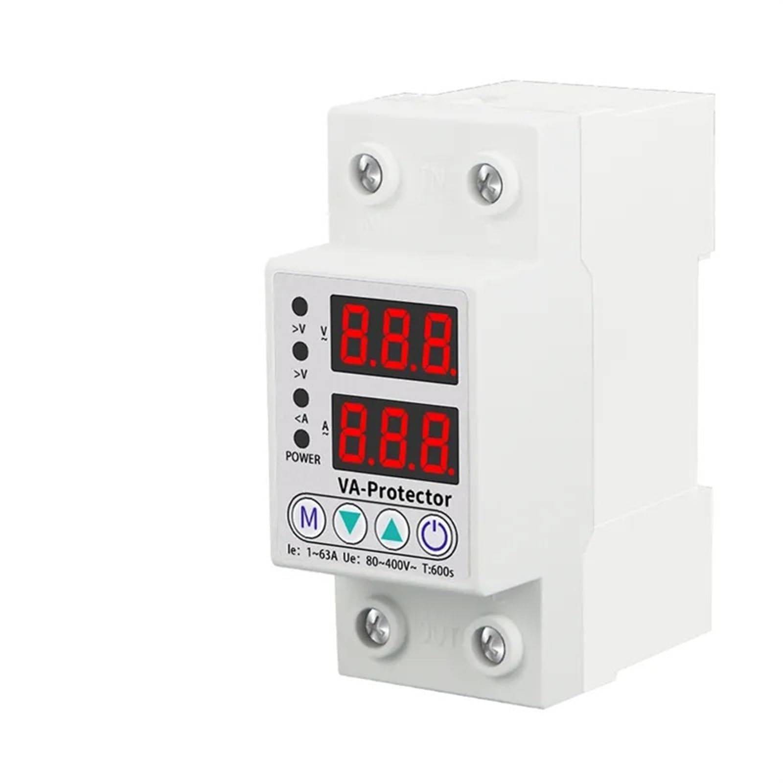 Relais de tension numérique réglable 40A 63A pour protection tableau électrique