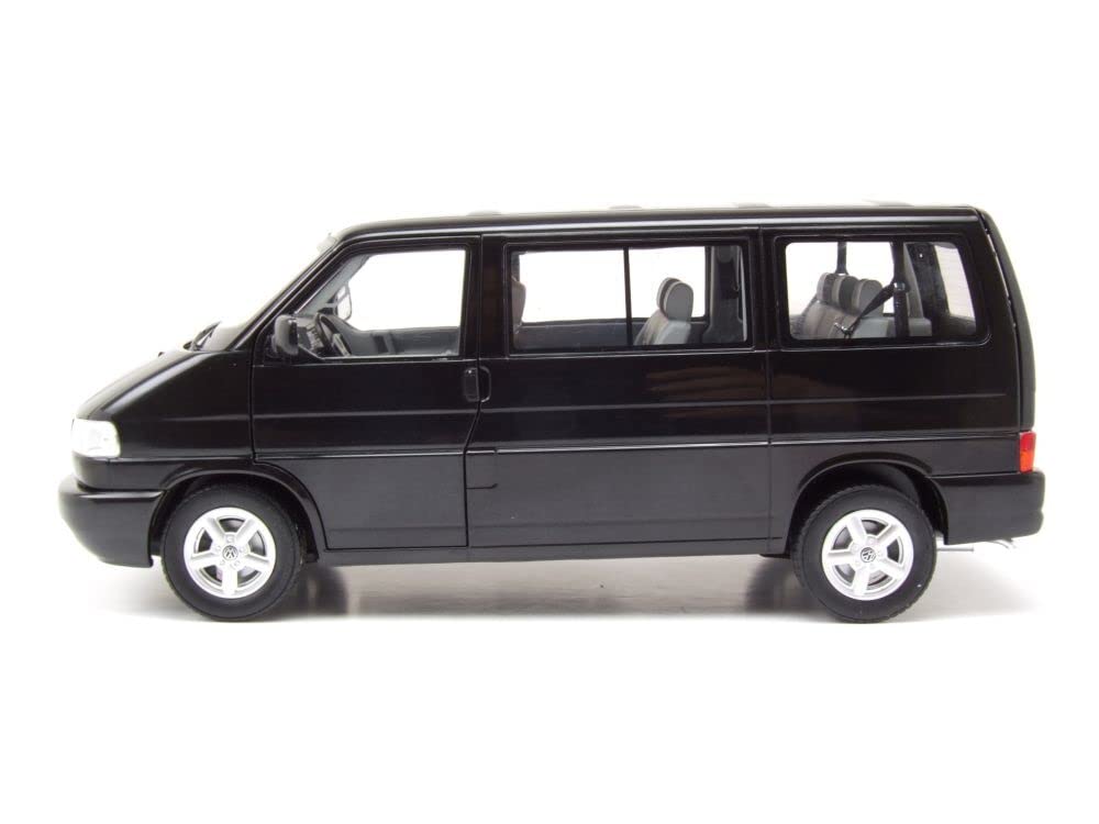 Schuco Modellauto VW T4 Bus Caravelle schw.1:18