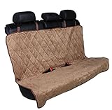 Leader Accessories Tan Seat Cover for Dogs Pets Waterproof Pet Bench Seat Cover (140120cm)