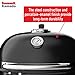 Weber Summit Kamado S6 Charcoal Grilling Center, Black