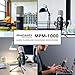 immagine 6Marantz Professional MPM-1000 - Microfono a Condensatore con Diaframma Largo, Spugna Antivento, Sospensione Elastica, Treppiede e Cavo XLR