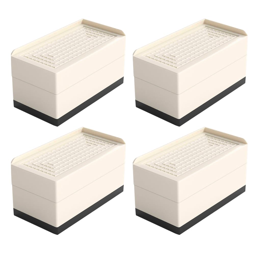Bedverhogers, extra grote meubelverhogers, 1/2/3/4/5/6/7/8/9/10 inch verstelbare verhogingsblokken voor bedbank, bureau, bank, tafelliften, meubelpoten lifters ondersteuning tot 6000 lbs (zwart, set Bedverhogers, extra grote meubelverhogers, 1/2/3/4/5/6/7/8/9/10 inch verstelbare verhogingsblokken voor bedbank, bureau, bank, tafelliften, meubelpoten lifters ondersteuning tot 6000 lbs (zwart, set