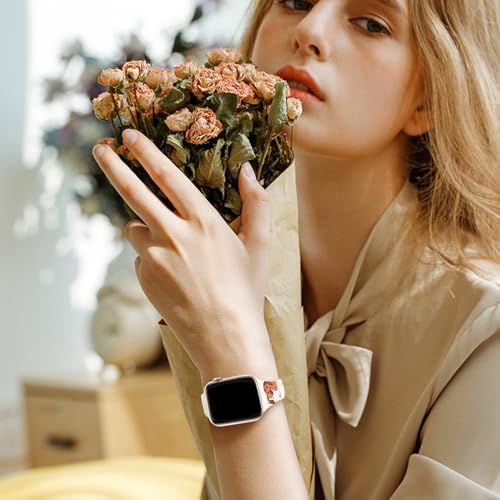 Image of Slim Cute Cartoon Band Printed Compatible with Apple Watch Bands 49mm 46mm 45mm 44mm 42mm 41mm 40mm 38mm Women, Silicone Adorable Printed Fadeless Pattern Design Strap for iWatch Series 11 10 9 8 7 6 5 4 3 2 1SE Cat