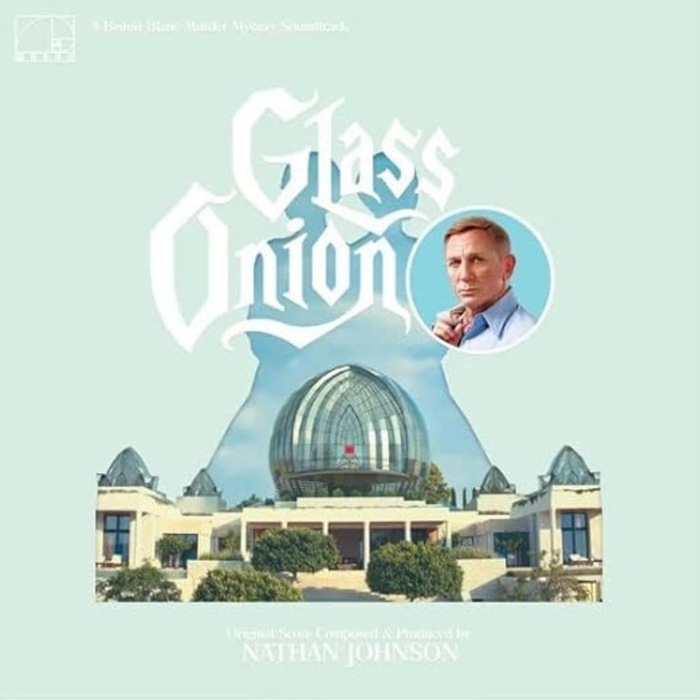 GLASS ONION * NATHAN JOHNSON * LIMITED 2x CRYSTAL CLEAR VINYL SOUNDTRACK * BN&M!