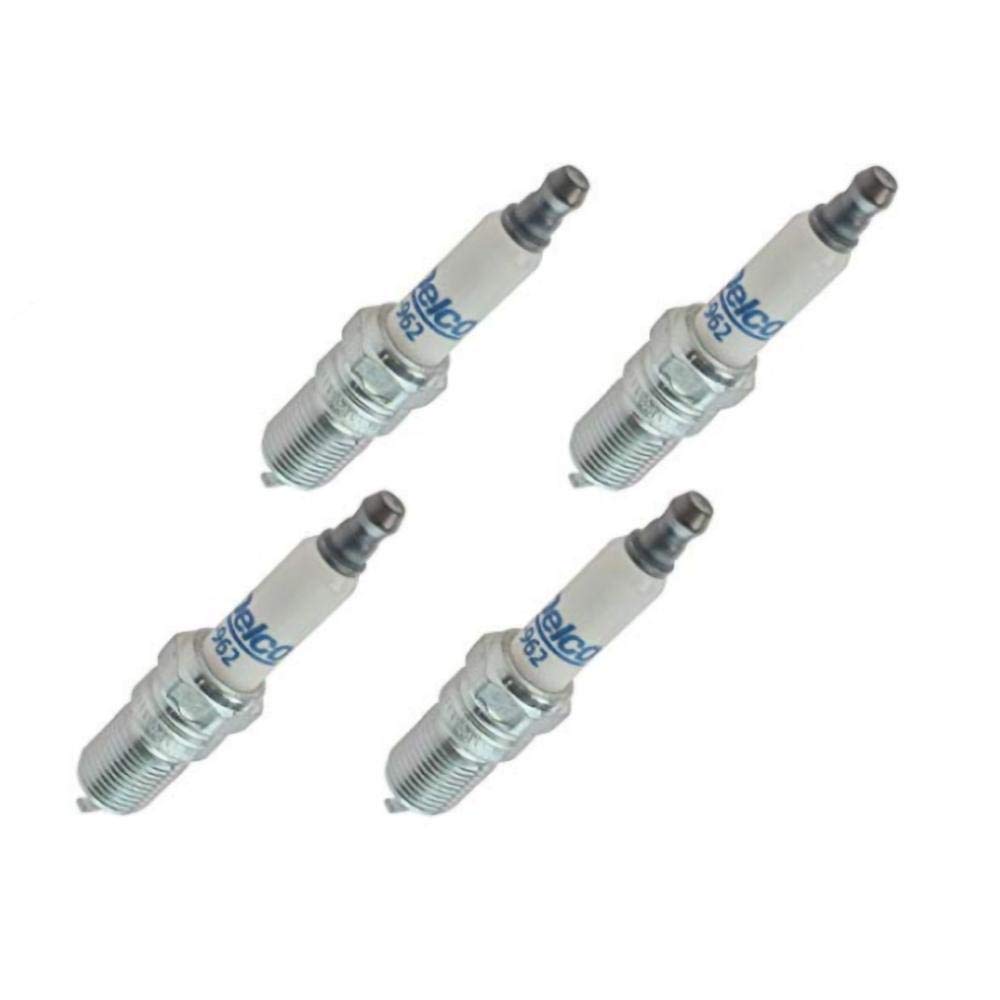 Bujías para Coche, Juego de 4 bujías de Encendido de Platino 41-962 19299585 para Chevrolet, Buick, GMC, Cadillac y Hummer.