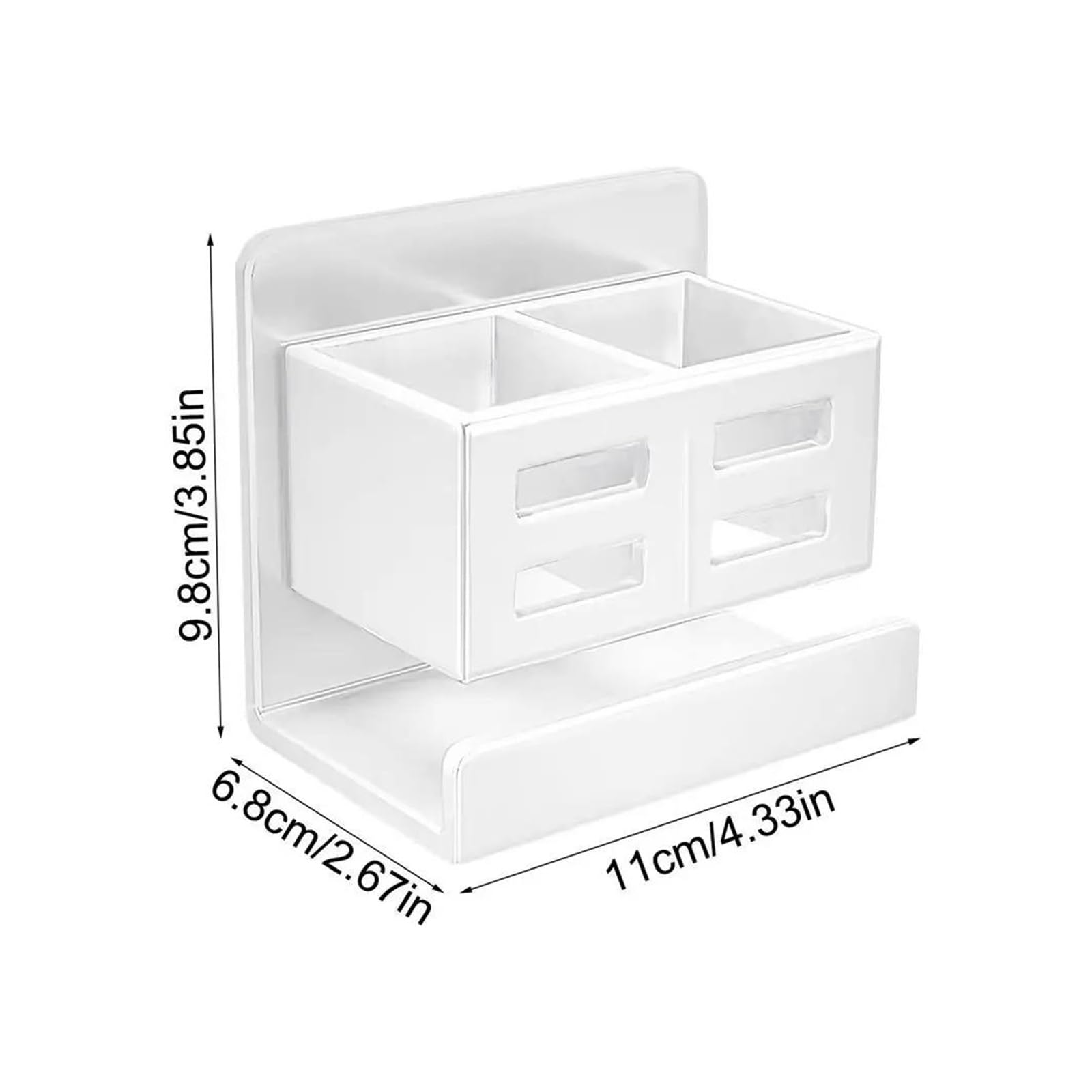 Scaffale angolare non perforato per bagno, bagno, lavabo doccia, montaggio a parete, mensola angolare (bianco)