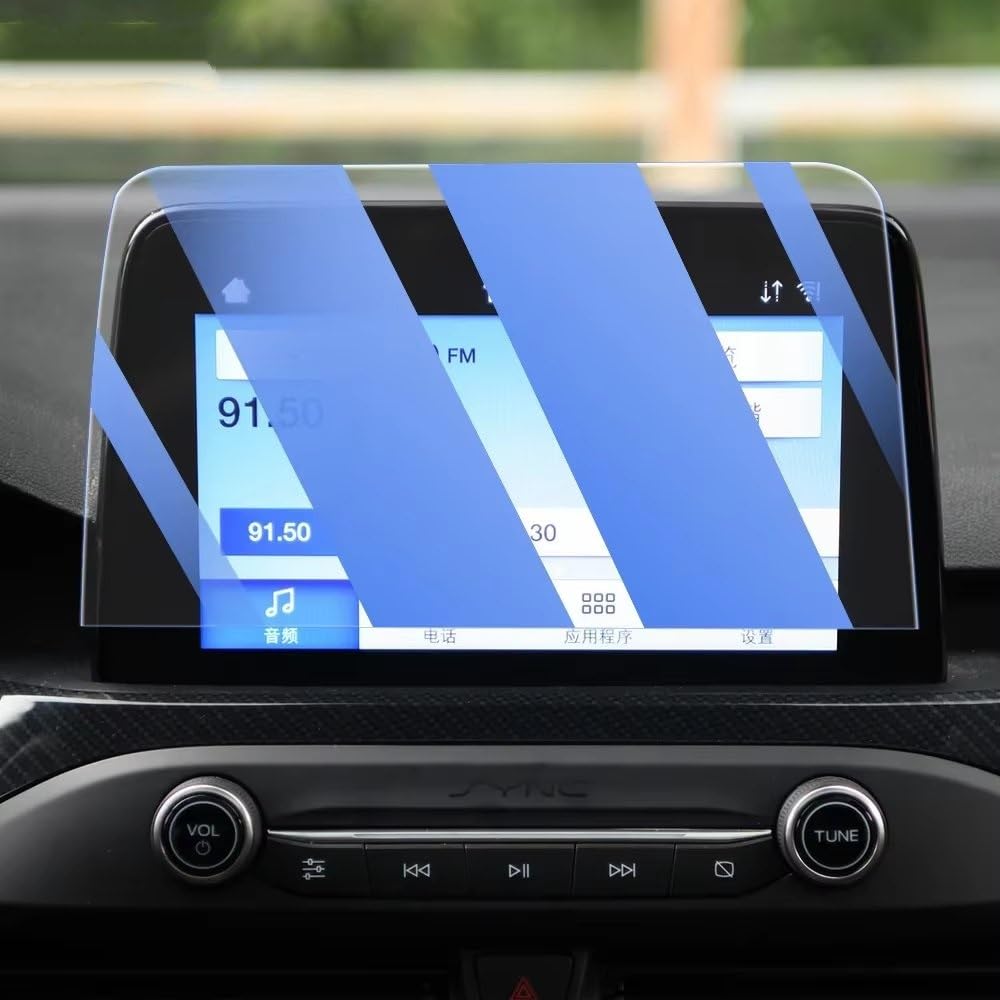 Verre protection Focus 2019 pour sécuriser l'écran LCD de navigation