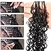Beauty Youth Afro Kinky Curly Human Crochet Hair - Knotless Pre-Separated Feather-Light Crochet Human Hair Extensions For Braids - 70g/Pack