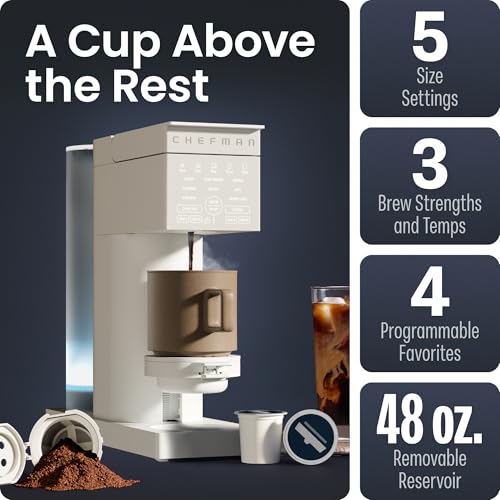 Save 56% on Chefman Caffeinator Single Serve Coffee Maker
