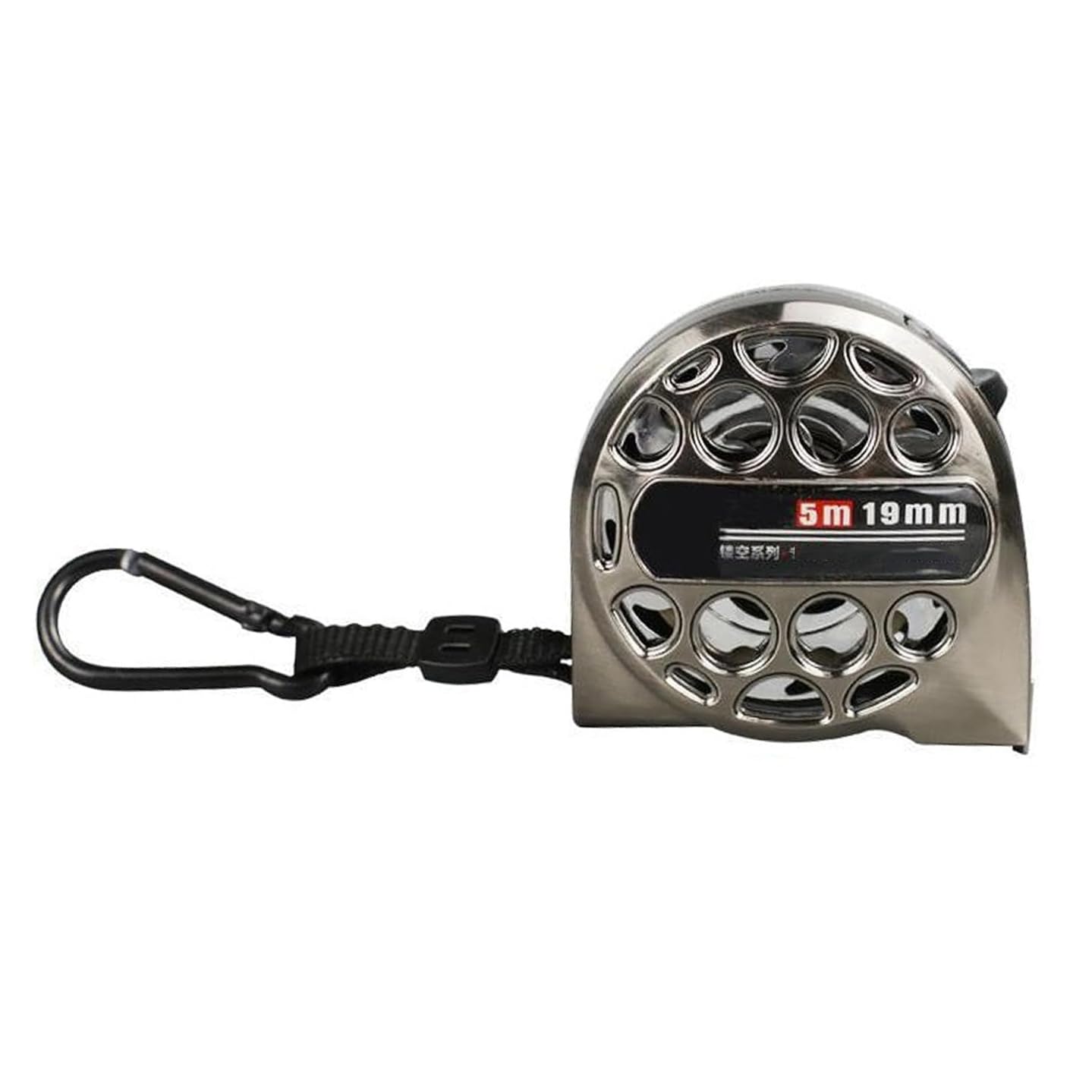 EdirFtra 5m nickel plated telescopic tape measure, 19mm wide industrial grade waterproof, rust proof, and corrosion-resistant, ideal choice for carpenters