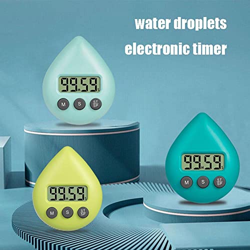 1 Pcs Shower Timer For Kids Adults, Digital Shower Clock With Timer, Waterproof Timer With Alarm & Suction Cup, Energy Saver Home Kitchen Timer Bathroom Clock #TOP1