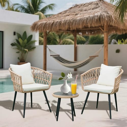 3-teiliges Outdoor-Terrassenfell-Set –...