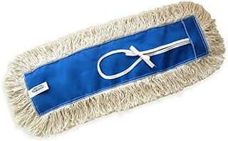 24" Industrial Strength Washable Cotton Dust Mop Refill, Thick Tufted Replacement Head