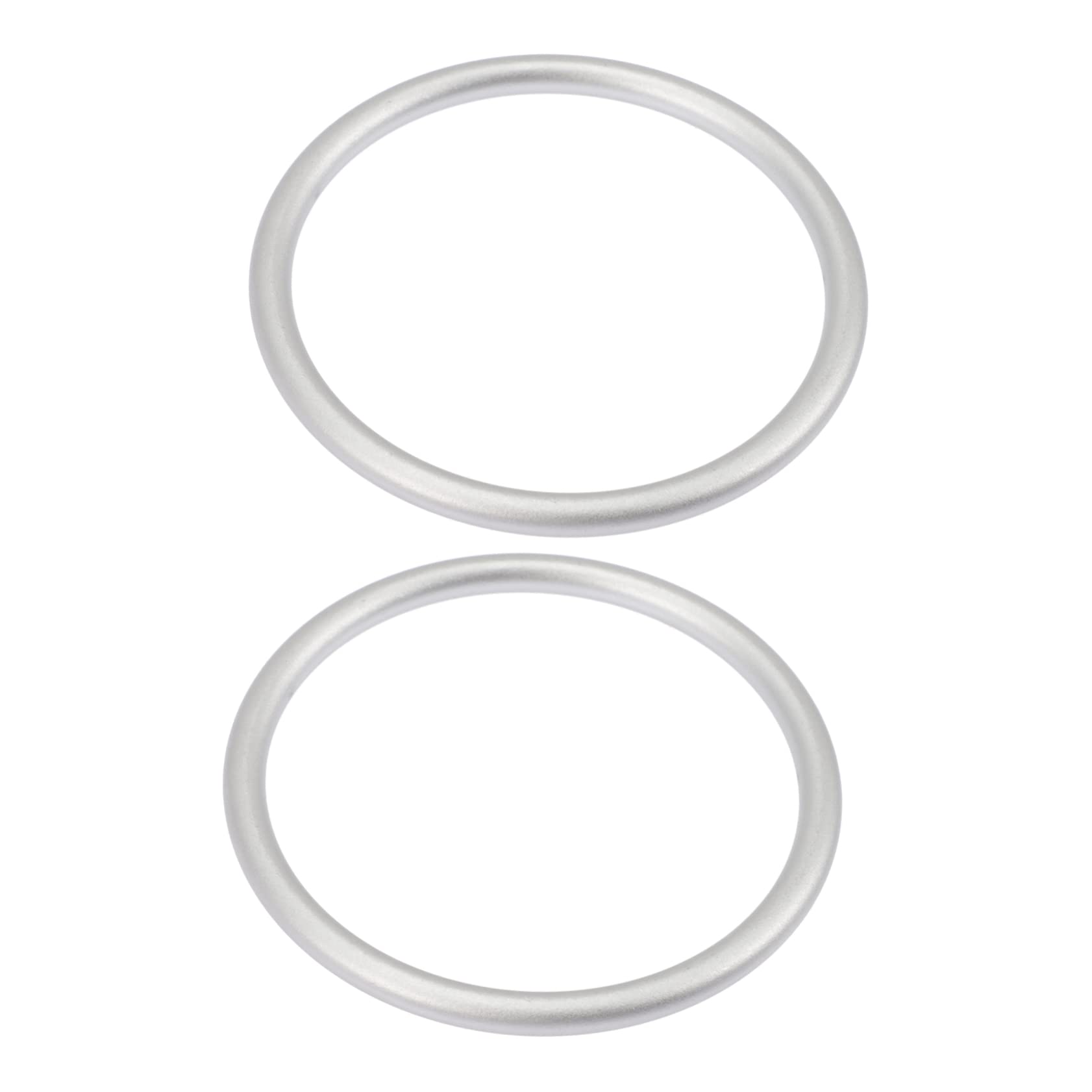 Hohopeti2pcs Sling Matching Carrier Rings Sling Rings Wraps Lock up Newborn Sling Rings Newborn Accessories Suspend Sling Carrier Ring Silver Aluminum