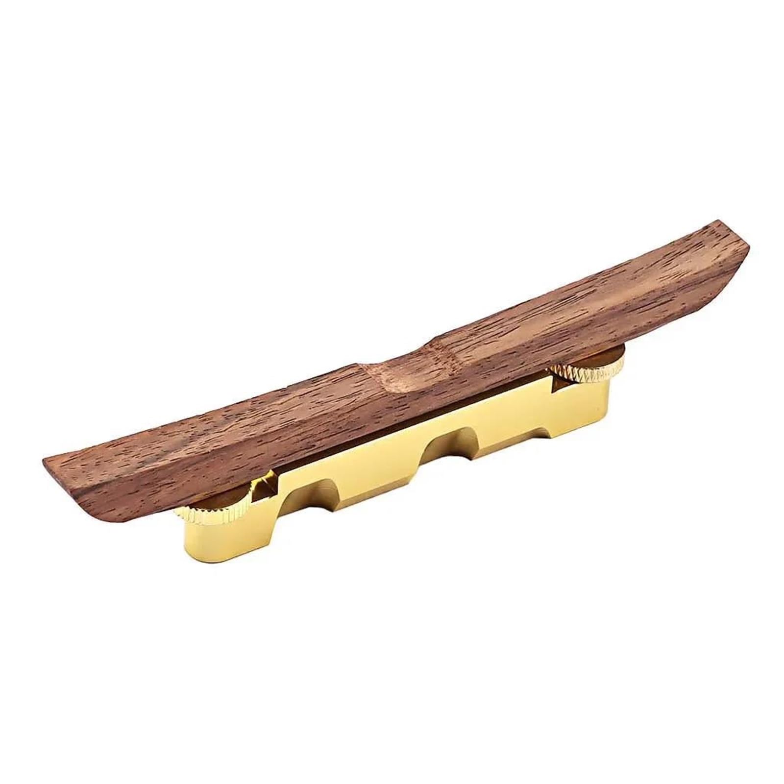 Puente flotante de guitarra de 1 pieza Diseño de metal y palisandro Tono y estabilidad mejorados es ideal para instrumentos musicales Puente Guitarra Principiantes