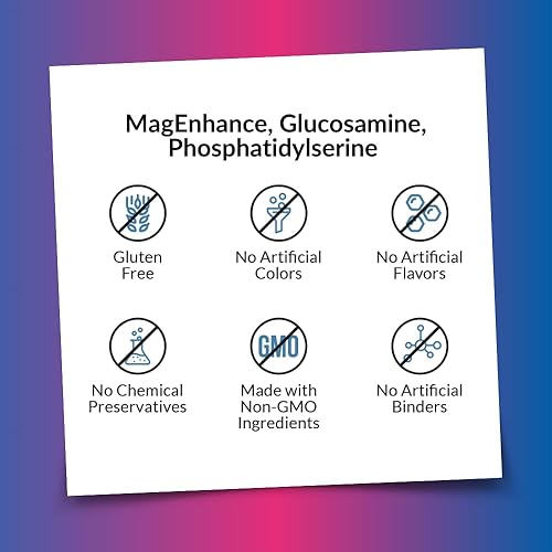 Miniatura 7 de Intelligent Labs Paquete 3 en 1 de complejo de magnesio MagEnhance (Magtein L-treonato, glicinato, taurato) + suplemento de fosfatidilserina sin
