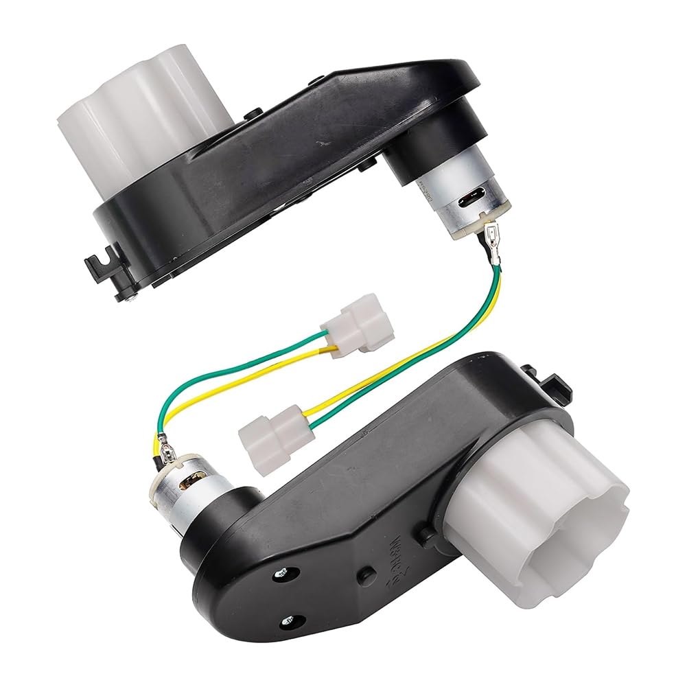 2pcs 12V RS390 16000Min Engrenage Enfant avec Moteur à CC, Moteur 390 avec Transmission pour Voiture Electrique Enfant