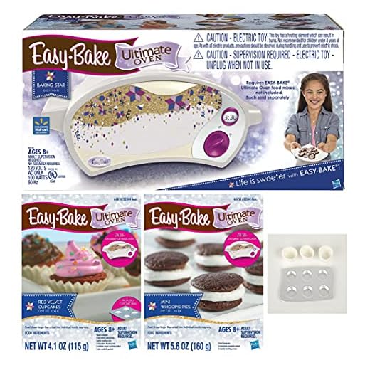 Easy Bake Ultimate Oven Deluxe Gift Set, White