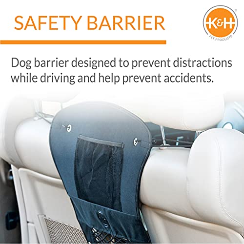 K&H Pet Products Dog Car Net Pet Travel Safety Barrier Auto Safety Organizer with Mesh for Cars and SUV’s, Car Divider for Safe Driving – Black 23 X 24 Inches K&H Pet Products Dog Car Net Pet Travel Safety Barrier Auto Safety Organizer with Mesh for Cars and SUV’s, Car Divider for Safe Driving – Black 23 X 24 Inches