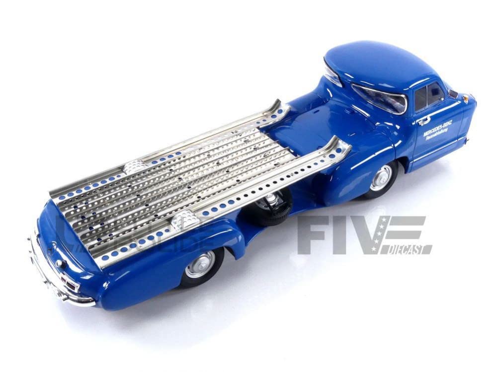Amazon | Werk83 1/18 Mercedes Benz Renntransporter Blaue Wunder