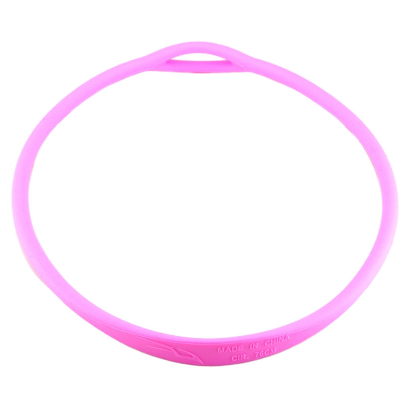 Collana in silicone con regolatore per immersioni subacquee, collare elastico per fase secondaria, comodo fermo per ingranaggi nero, 76 cm, giallo