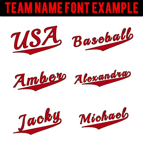 Camiseta personalizada de béisbol para hombres, mujeres y niños miniatura 3