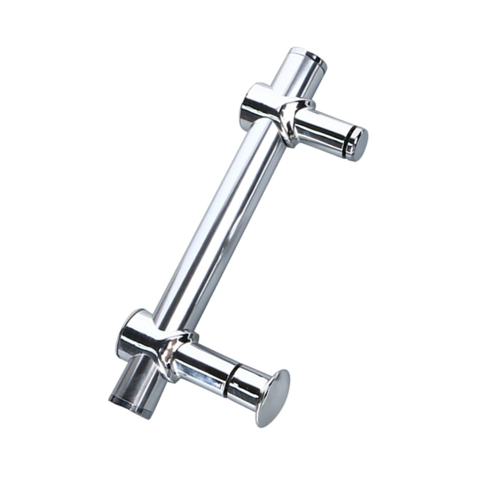 Gthtuhfd Bathroom Shower Glass Door Handle, Bathroom Shower Handle Push Door Handle, For Shower Enclosure Door Handle, Replacement Door Handle, Hole Spacing Adjustable
