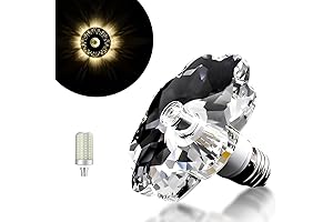 Romantic Flower LED Diamond Crystal Bulb for Enchanting Ambiance