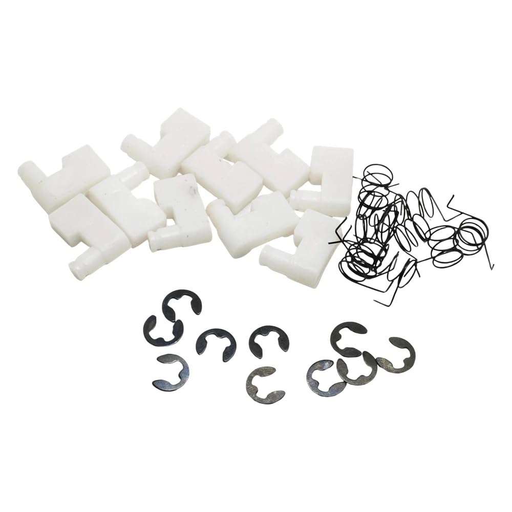 Juego de 20 Clips de Resorte for trinquete de Volante de Arranque de rebobinado, Aptos for motosierras de Gasolina de 4500, 5200, 5800, 45 CC, 52 CC y 58 CC.