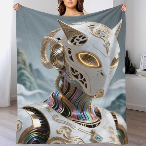 Couverture moelleuse microfibre 180x200 lit double haute densité - 6