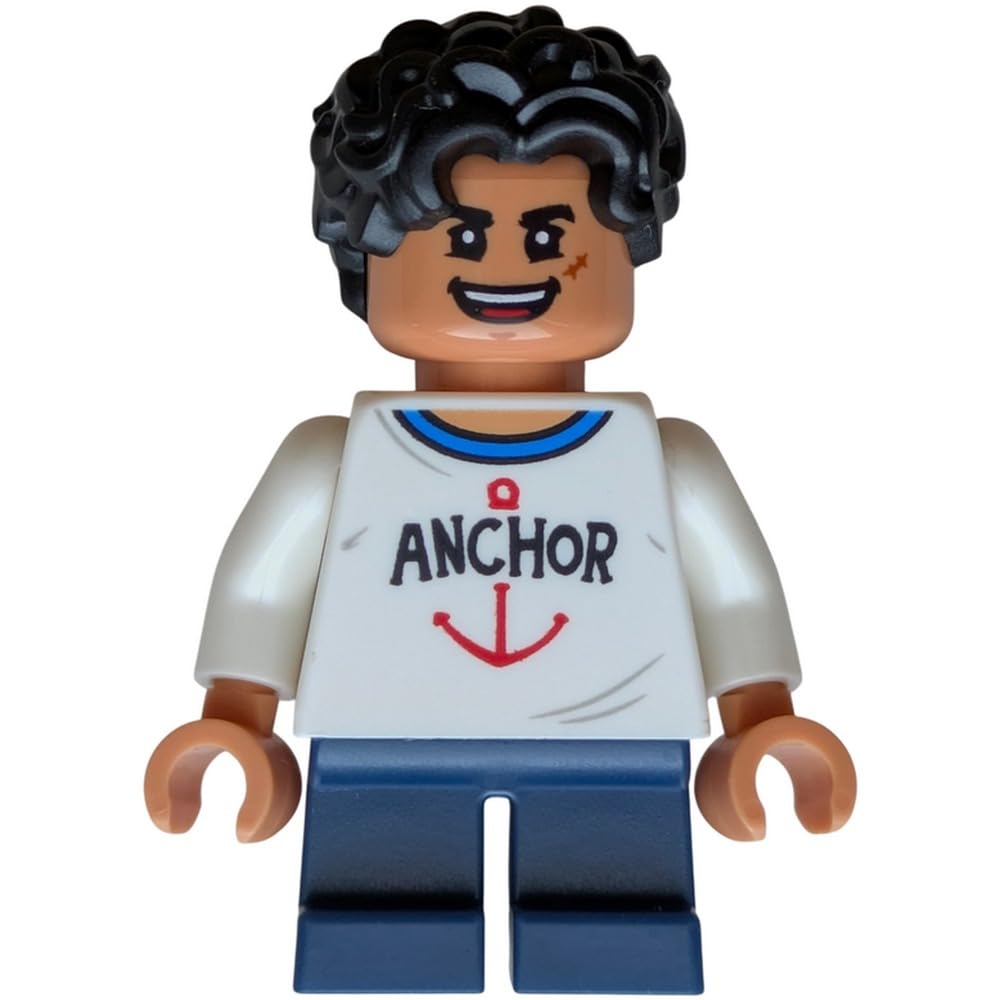 LEGO One Piece Minifigures Collection, Loose Characters from Sets (Monkey D. Luffy, Young)