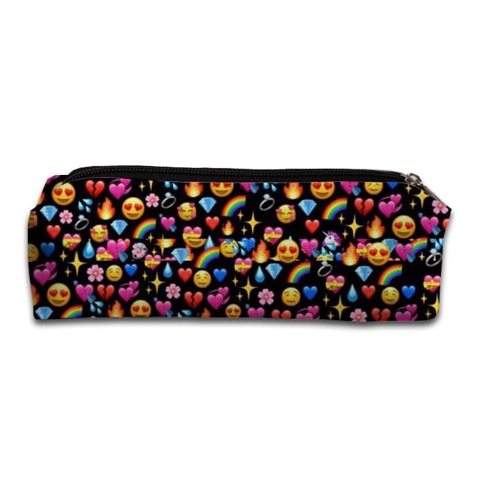 Estojo Escolar Porta Lápis - Linha Emoji 002