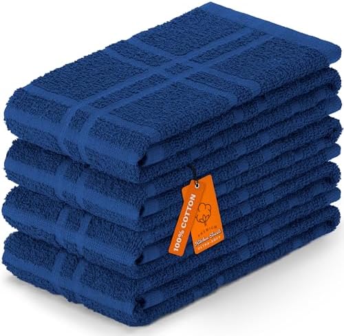 DecorRack Large Kitchen Towels, 15