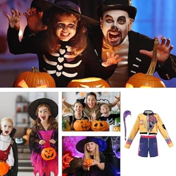 Générique Costume Hunters Cosplay, Déguisement Hunters Avec Perruque